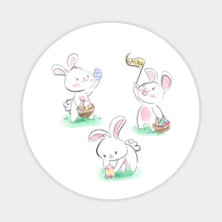 Bunny Easter Day Magnet